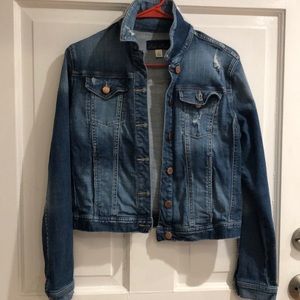 Blue Pair Denim Jean Jacket Size S